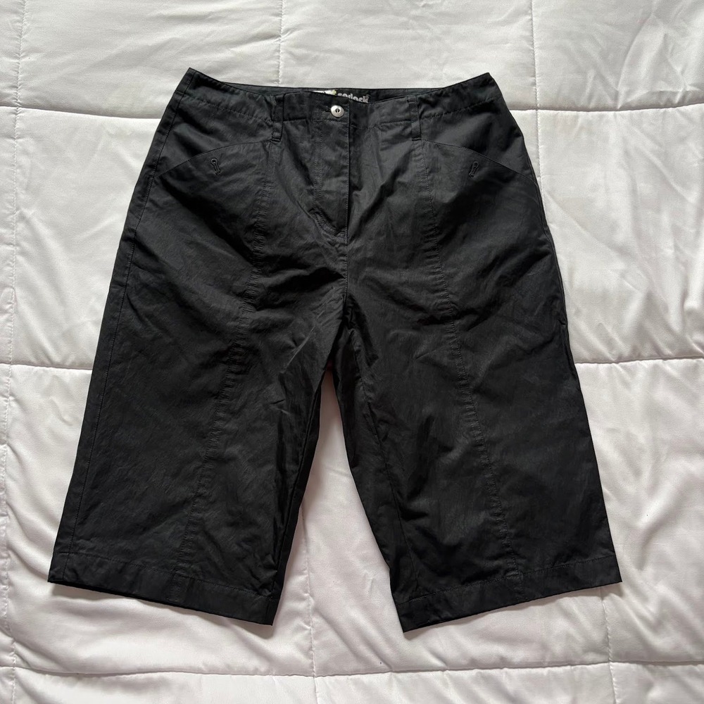 Jamie Sadock Golf Shorts Womens Size 4‎ Black Bermuda Performance Tech Pants